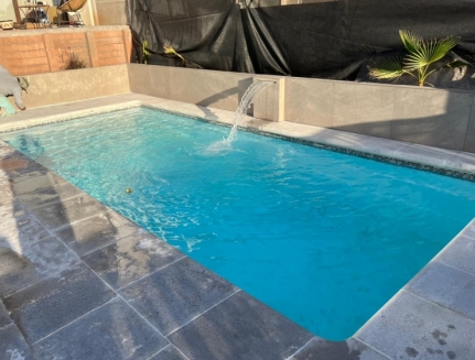 PISCINA  RECTANGULAR  7X3.4X1.0  a 1.70 mts.