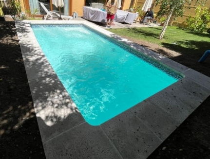 PISCINA RECTANGULAR DE 4.5X2.5X1.5