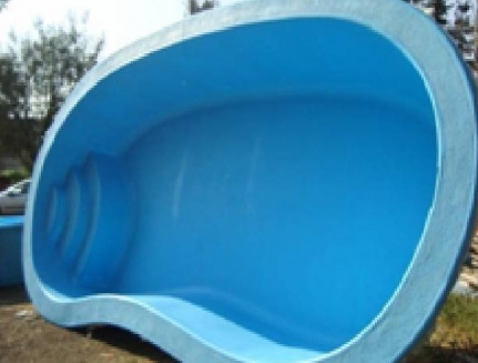 PISCINA TIPO RINON 5.5 x 2.8 x 1.5